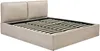 Vente-unique - TENESE Bett Stoff Beige - B 225 cm x H 95 cm x L 193 cm Bild 4