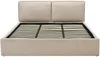 Vente-unique - TENESE Bett Stoff Beige - B 225 cm x H 95 cm x L 193 cm Bild 5