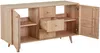 Vente-unique - ZARENO Waschbeckenmöbel Holz, Platte Beige - B 50,5 cm x H 80 cm x L 145 cm Bild 5
