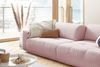 KAWOLA Big Sofa PALACE 3-Sitzer mit Sitztiefenverstellung Cord rosa 74 x 120 x 298 cm Bild 2