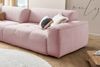 KAWOLA Big Sofa PALACE 3-Sitzer mit Sitztiefenverstellung Cord rosa 74 x 120 x 298 cm Bild 4