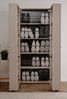 Schuhschrank Logu in Samt Bergonzoli 74 x 182 cm Bild 4