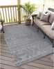 Carpet City Teppich In-& Outdoorteppich Santorini 411, 3D-Effekt, Boho-Optik, rechteckig, Höhe: 5 mm, Wetterfest & UV-beständig für Terrasse, Balkon, Küche, Flur Bild 2