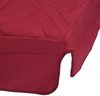mendler Ersatz-Bezug für Luxus-Ampelschirm HWC-A96 mit Flap, Polyester, Bordeaux, 3x4m Bild 5