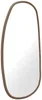 Vente-unique - MEIXI Spiegel Holz, Platte Braun - B 3 cm x H 130 cm x L 58 cm Bild 4
