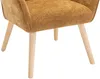 Vente-unique - OSIMO Sessel Stoff Braun - B 71 cm x H 92 cm x L 62 cm Bild 5