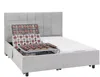 Dekoratives Bettgestell mit elektrischer Relaxfunktion - 2x48 Teller - 2 x 70 x 190 cm - Stoff - Grau - PITUS von YSMÉE Bild 3