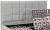 Dekoratives Bettgestell mit elektrischer Relaxfunktion - 2x48 Teller - 2 x 70 x 190 cm - Stoff - Grau - PITUS von YSMÉE Bild 4