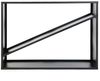 Stahl Kaminholzregal Hugo | Schwarz | 115x35x80 cm Bild 2