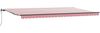 vidaXL Einziehbare Markise Rot und Weiß 600 x 300 cm 3331611 Bild 2