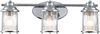 LED Wandleuchte in Chrom für Badezimmer & Wohnraum, Breite 61cm Bild 2