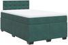 vidaXL Boxspringbett mit Matratze Dunkelgrün 120x190 cm Samt 3288573 Bild 3