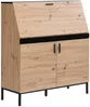 Vente-unique - MALEDA Büromöbel Holz, Platte Beige - B 40 cm x H 115 cm x L 100 cm Bild 3