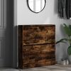 vidaXL Schuhschrank Räuchereiche 80x21x87,5 cm Holzwerkstoff 839921 Bild 3