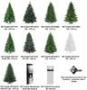 HXT 1101 270 cm künstlicher Weihnachtsbaum inklusive Metallständer, exklusiv & hochwertig, schwer entflammbar Bild 5