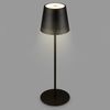 BRILONER – LED Akku Tischleuchte 2 in 1, Stufenweise Dimmbar, Touch, Mobiles Licht, LED Tischlampe Aussen, LED Tischleuchte kabellos, Schwarz Bild 2