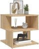 vidaXL Beistelltisch Sonoma-Eiche 40x40x40 cm Holzwerkstoff 806295 Bild 3