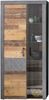 INOSIGN Vitrine Ilana moderner Industrial Style - Beleuchtung optional - B/T/H 87/34/189 cm Bild 4