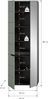 Garderobenschrank (B/H/T: 190x65x37 cm) in Smoke Green Nachbildung Bild 4