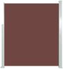 vidaXL Ausziehbare Seitenmarkise 160x500 cm Braun 45465 Bild 2