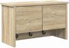 vidaXL Wandmontierter nachttisch mit Tür Sonoma-Eiche 50 x 20 x 30 cm 874333 Bild 2