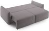 Selsey 'Theolla' 3-Sitzer-Schlafsofa mit Chenille und Bettkasten, Greige Bild 4