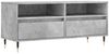 vidaXL TV-Schrank Betongrau 100x34,5x44,5 cm Holzwerkstoff 831232 Bild 2