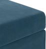 vidaXL Hocker Blau 41 x 41 x 40 cm Samt und Engineering Holz 876749 Bild 5
