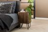 KAWOLA Nachttisch SWEAK Beistelltisch 2-tlg. Mangoholz massiv braun 60 x 30 x 40 cm Bild 4
