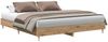 vidaXL Bettgestell ohne Matratze Artisan-Eiche 160x200cm Holzwerkstoff 3329038 Bild 2