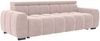 99rooms Alessio Bigsofa Velours TIFFANY Beige mit Sitztiefenverstellung Bild 2