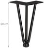 4er Set Hairpin Legs mit 3 Streben 10028069_1122 Bild 4