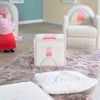 roba Kinderhocker 'Peppa Pig' in Würfelform - gepolstert - HxBxT: 25 x 27 x 27 cm - Beige Bild 2