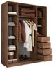 Masseno Schwebetürenschrank NATA Kleiderschrank mit Spiegel und Schubladen Schlafzimmerschrank Bild 3