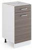 Küchenunterschrank R-Line Edelgrau 40 cm ohne Arbeitsplatte Vicco Bild 4