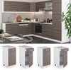 Küchenunterschrank R-Line Edelgrau 40 cm ohne Arbeitsplatte Vicco Bild 2