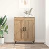 vidaXL Sideboard Artisan-Eiche 69,5 x 34 x 90 cm Verbundholz und Eisen 881601 Bild 3