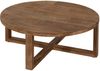 Couchtisch Classic Rund aus recyceltem Teakholz Bild 2