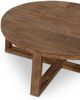Couchtisch Classic Rund aus recyceltem Teakholz Bild 4