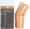 bodhi Becher Kupferbecher, 2er Set, 250 ml Blume des Lebens, Kupfer Bild 4