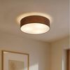 Lindby Deckenleuchten Sebatin, Braun IP20, 3 x 15 W LED Bild 3