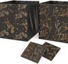 Raumteiler Ludus Schwarz 142.5 x 36.2 cm mit 2 Faltboxen opt. 2 Vicco Bild 5