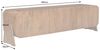 riess-ambiente TV-Board BRASIL 160 cm braun – Massivholz, Mangoholz, drei Fächer (Einzelartikel, 1 St), praktisches Lowboard mit 3 Fächern – ideal für Wohn- und Schlafzimmer Bild 4