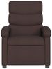 vidaXL Relaxsessel Dunkelbraun Stoff 371694 Bild 3