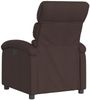 vidaXL Relaxsessel Dunkelbraun Stoff 371694 Bild 5