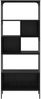 vidaXL Bücherregal Schwarz Eichen-Optik 76 x 33 x 188,5 cm 882988 Bild 5