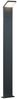 Trio Leuchten LED Außenleuchte Pearl 421160142, Druckguss Aluminium anthrazit, 1x9 Watt, 12.5 x 14 x 100 cm Bild 2
