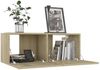 vidaXL TV-Schrank Sonoma-Eiche 80x30x30 cm Holzwerkstoff 801475 Bild 4