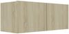 vidaXL TV-Schrank Sonoma-Eiche 80x30x30 cm Holzwerkstoff 801475 Bild 2