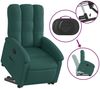 vidaXL Relaxsessel mit Aufstehhilfe Dunkelgrün Stoff 3204098 Bild 5